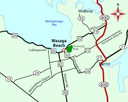 Wasaga Beach map - Mortgage Broker Wasaga Beach - Jaguar Mortgages, Gerard Buckely